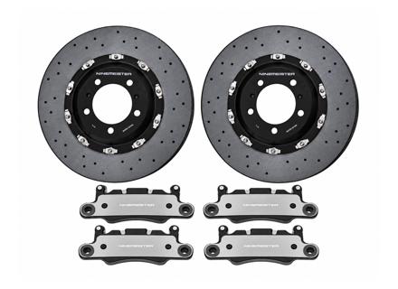 Rear Carbon-Ceramic Brake Disc & Pad Package. Porsche 992.2 Carrera S / GTS 2024>>